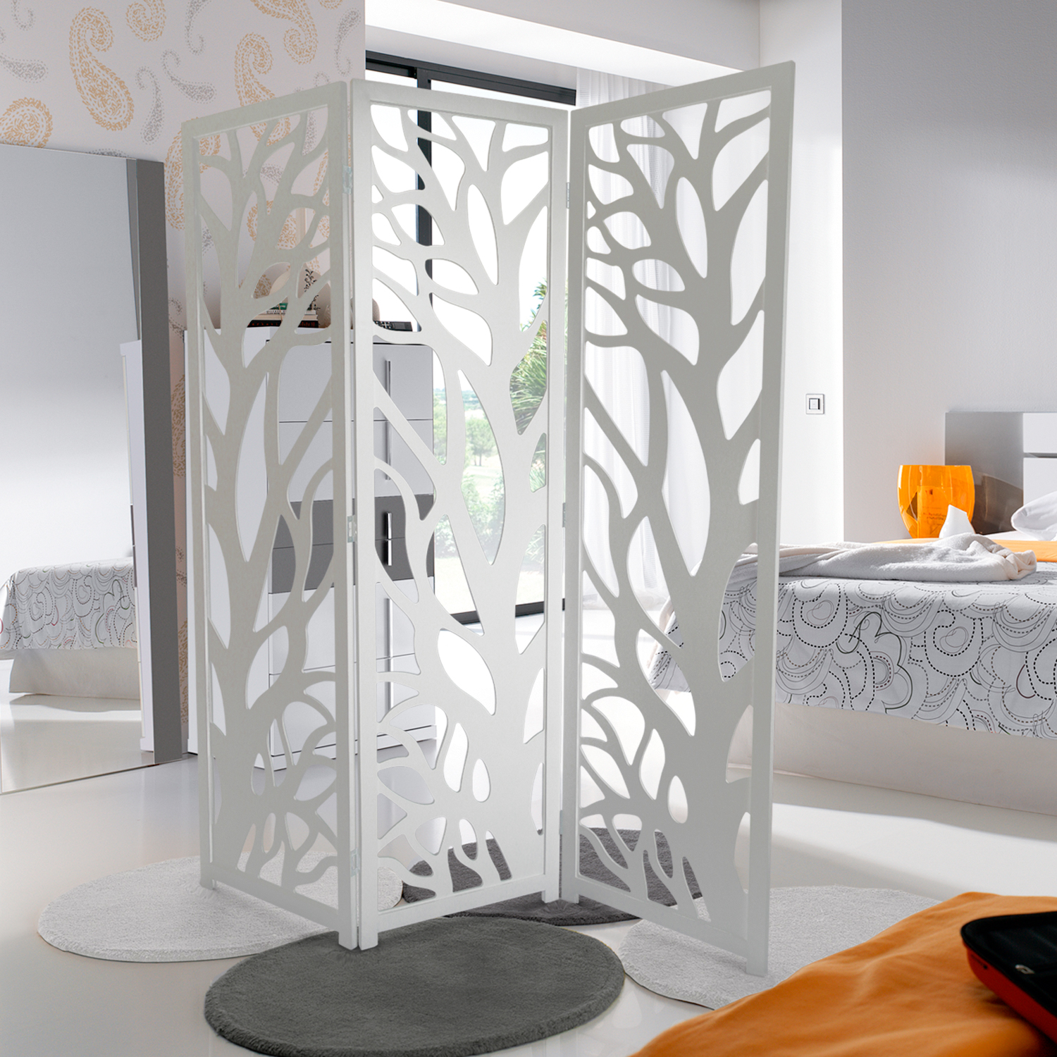 BIOMBO-MADERA-ARBOL-BLANCO-DIMI-HOME.jpg Biombo madera Árbol - Image 1